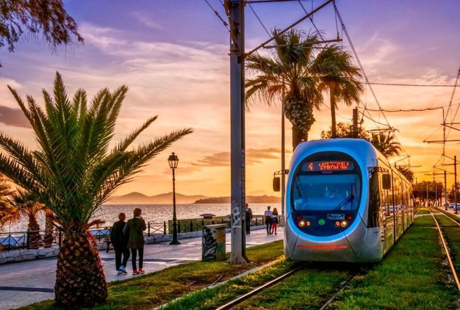 Modern 2Br City Flat 10Min From The Beach Athene Buitenkant foto